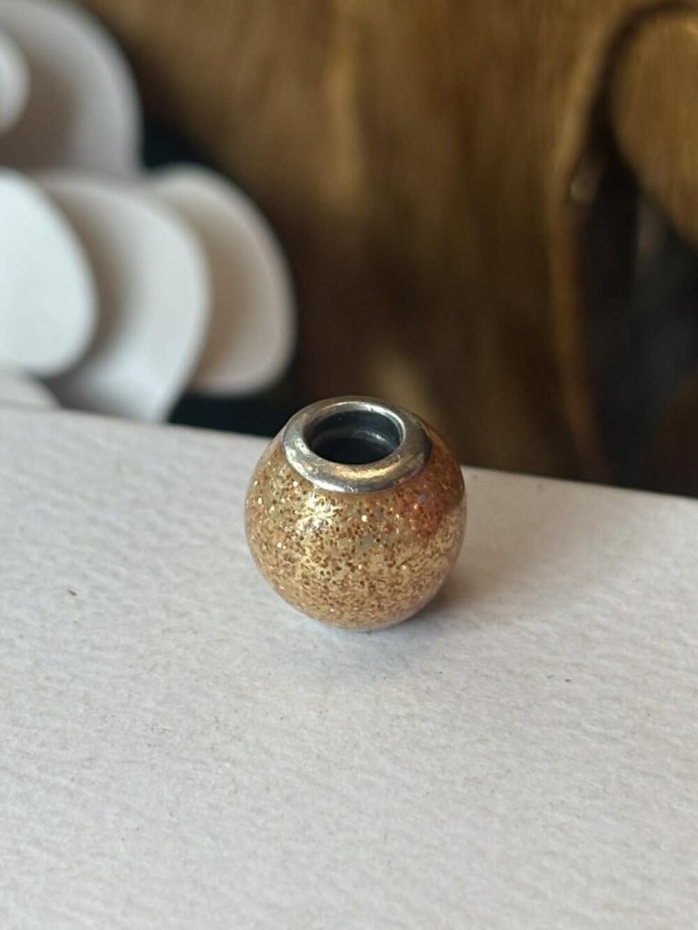 Gold Sparkly Charm - 35$